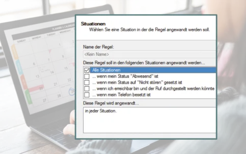 Skript editor fur individuelle erreichbarkeit