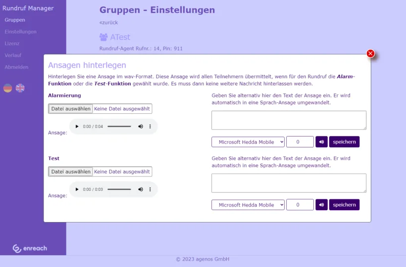 Sprachnachrichten