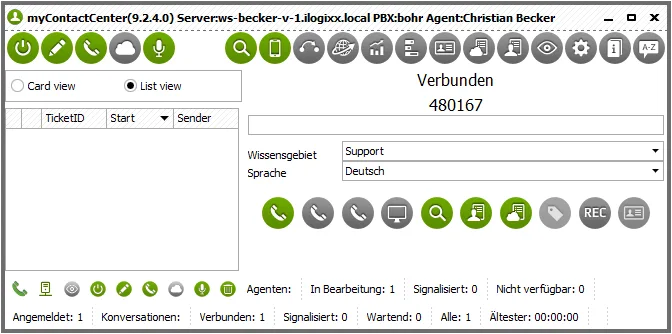 Verbundener Ruf
