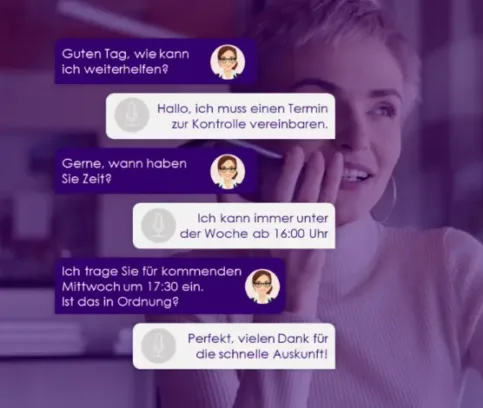 KI gesteuerte Voicebots