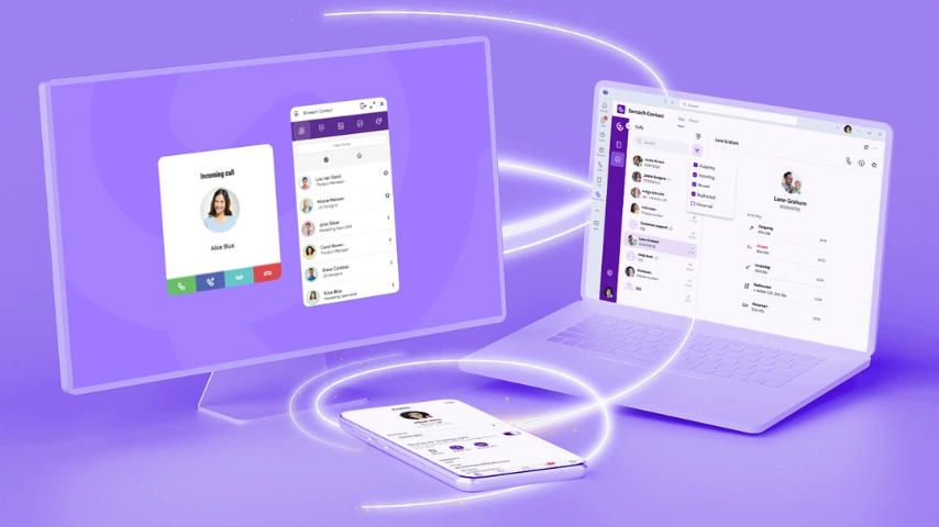 Enreach Contact für den Pflegedienst