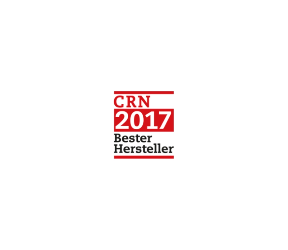 Award CRN Hersteller des Jahres 2017