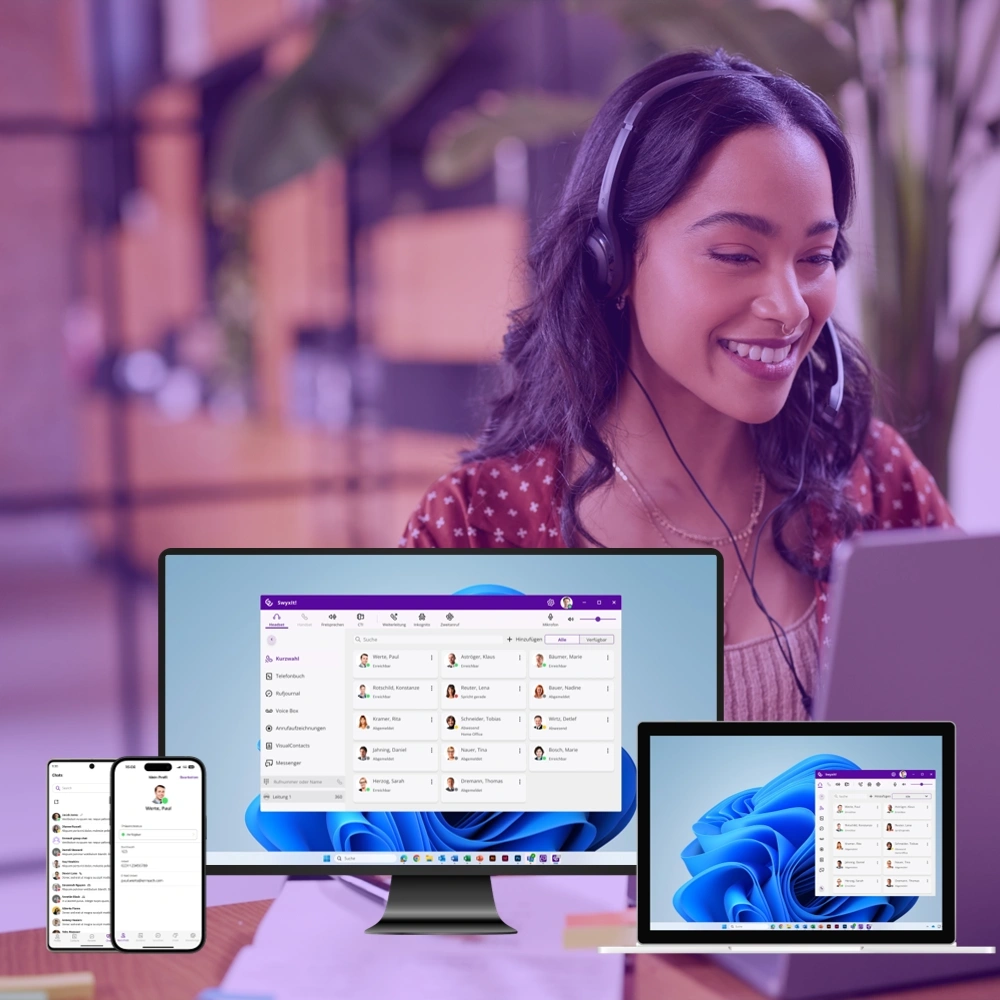 Enreach Swyx neue Startseite