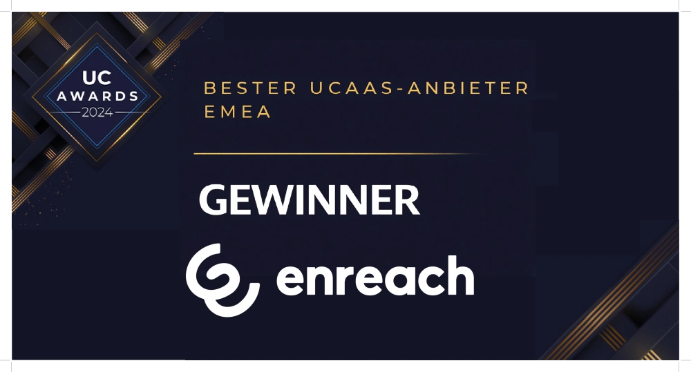 Enreach Bester UCaaS-Anbieter in EMEA 2024
