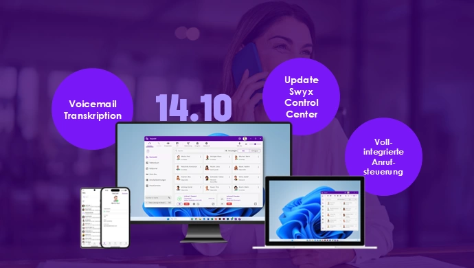 Swyx jetzt mit Voicemail-Transkription