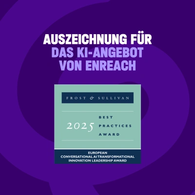 Enreach erhält den Frost & Sullivan Transformational Innovation Leadership Award 2025