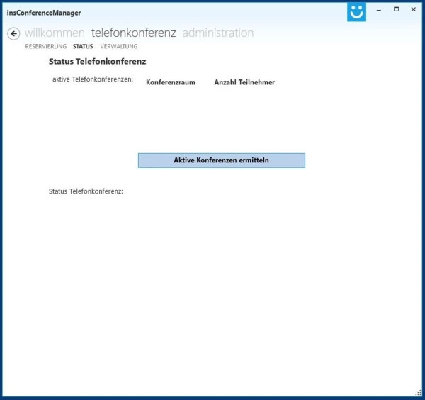 INS Conference Manager Status